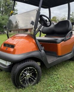 Buy 2018 Club Car Precedent Gas — Atomic Orange — 2 Passenger — Fully Restored — Export & Nationwide Delivery Available