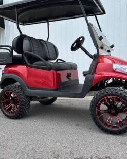 Buy 2018 Club Car Precedent Gas — Lifted 4 Passenger — Phoenix Red Body — Fully Restored — Export & Nationwide Delivery Available