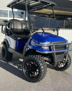 2018 Club Car Precedent Lifted Gas, New Alpha Blue Body