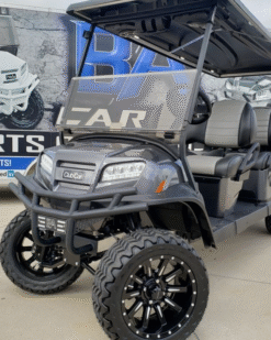 Buy 2025 Club Car® Onward® Lifted 6 Passenger Gas — Fully Loaded — Kohler Engine — Midnight Silver — Export & Nationwide Delivery Available
