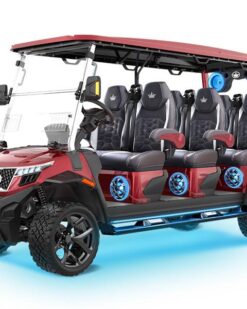 2025 Evolution D-Max XT6 | Luxury 6-Seater Electric Golf Cart with LED Lights & Alloy Wheels – Ohio Delivery
