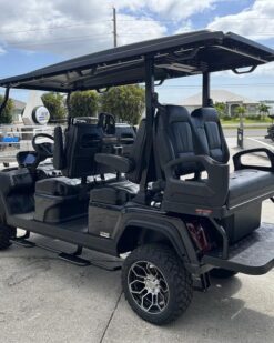 2025 Evolution D5 Maverick 4+2 Plus Golf Cart | Luxury 6-Seater Street Legal Lithium Electric Cart