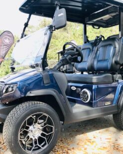 2025 Evolution D5-Ranger 2+2 Plus Blue | Street Legal 4-Seater Golf Cart California Nationwide Export Delivery