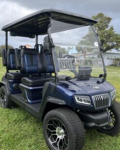 2025 Evolution D5-Ranger 4 Blue | Street Legal Golf Cart Arizona Export & Nationwide Delivery