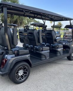 2025 Evolution D5-Ranger 6 Black | 6-Seater Street Legal Golf Cart Georgia & Nationwide Export