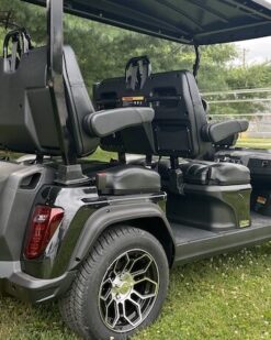 Buy 2022 Evolution Ranger Black 4 Seater Electric Golf Cart — Brand New — Fully Loaded Street Legal with Export Options